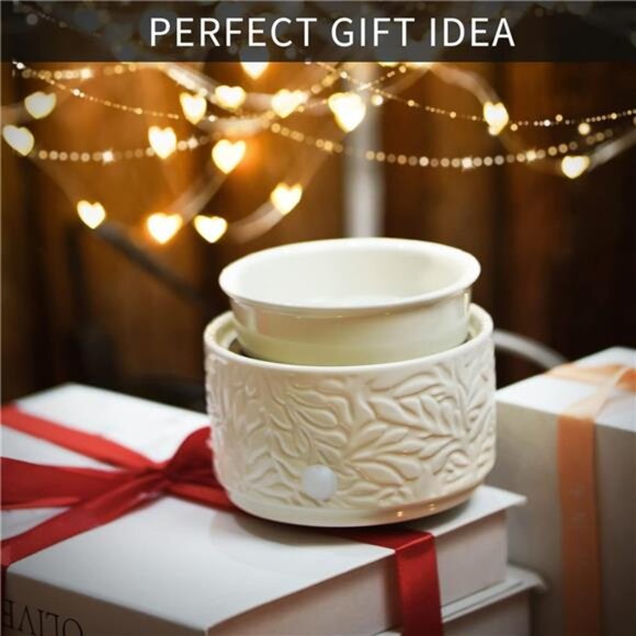 Wax Melt Warmer Ceramic 3-in-1 Electric Candle Wax Warmer for Scented Wax - Picture 5 of 7